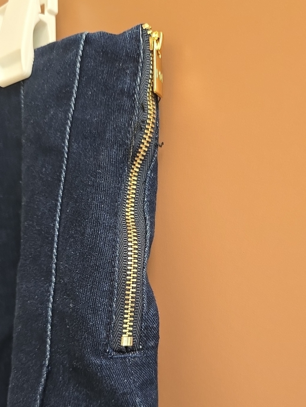 Paris Hilton Y2K Dark Wash Denim Pleated Tennis Mini Skirt L - Picture 2 of 11